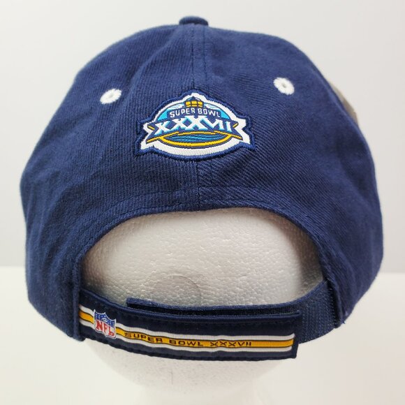 Tampa Bay Buccaneers Super Bowl Vintage Hat 2003 NFL XXXVII Deadstock w/ Tag - Picture 5 of 11